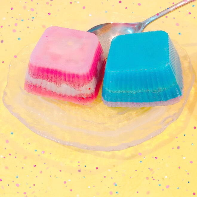 2種類のフェイクゼリー