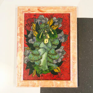 額縁とイラスト