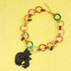 猫の親子のネックレス