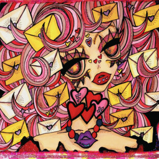 派手で個性的なイラスト・ハンドメイド作品