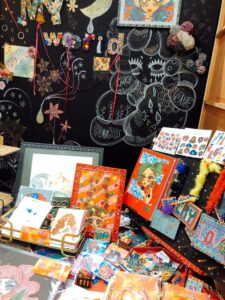 デザインフェスタ出展の様子