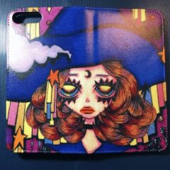女の子のイラストで作る個性的なスマホケース