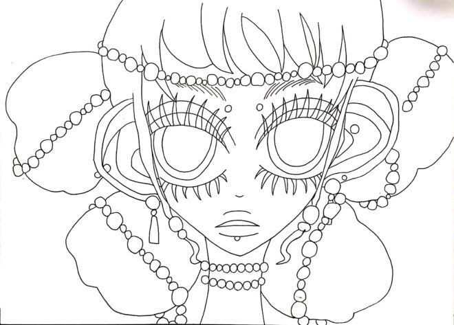 女の子のイラスト