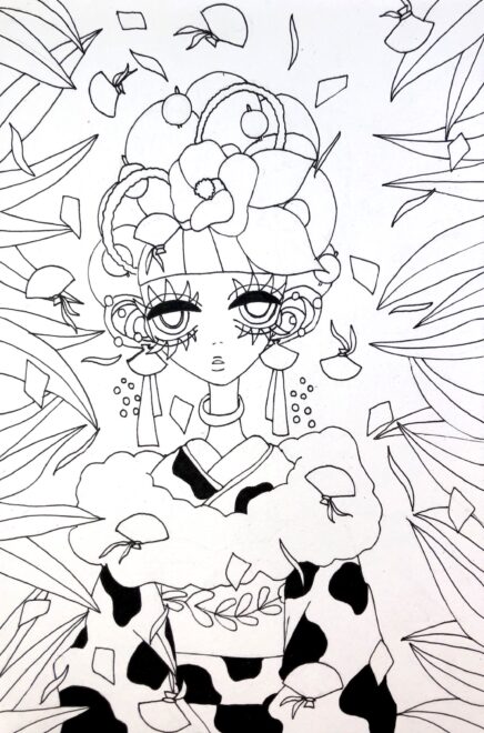 女の子のイラスト