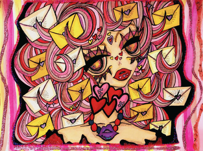 女の子のイラスト