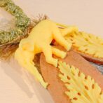 黄色いゾウのオーナメント