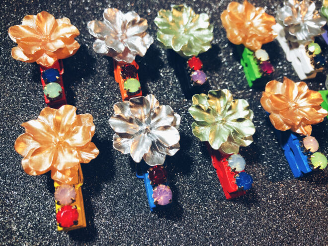 ハンドメイドクリップ