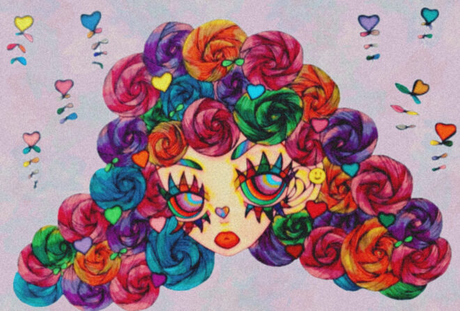 カレンダー用のイラスト