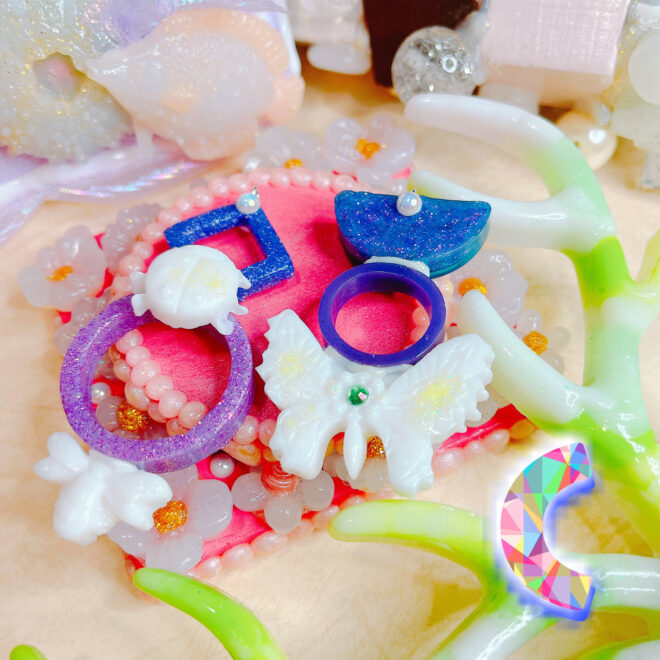 ハンドメイドアクセサリーピアスイヤリング