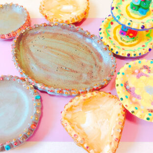 アンティーク風トレイ（大）