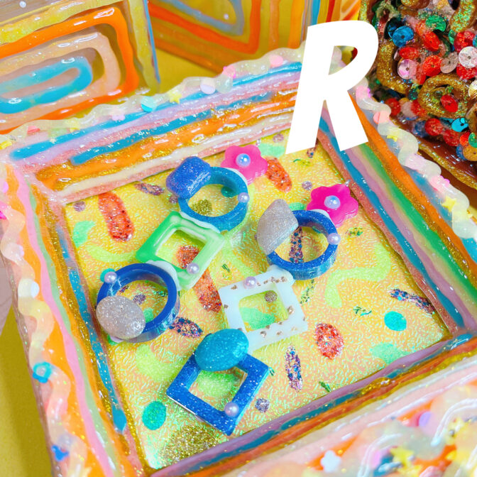 ハンドメイドアクセサリー大ぶり