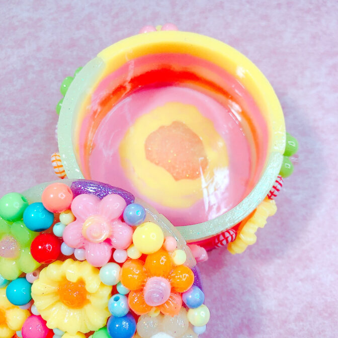 ハンドメイド小物入れ