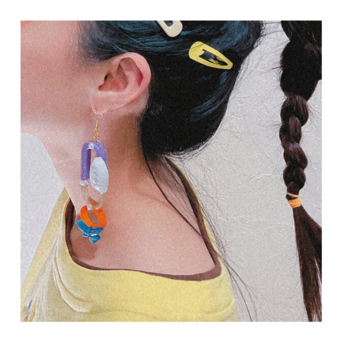 着用画像ハンドメイドアクセサリー