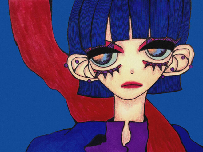 女の子のイラスト|カレンダー