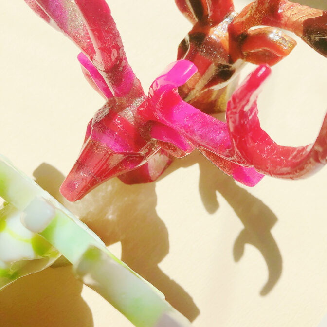 ハンドメイドアクセサリースタンド