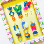 ハンドメイドアクセサリーカラフル