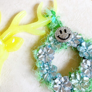 ふわふわきらきらにこにこオーナメント