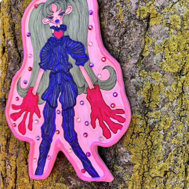 ファッションイラスト原画