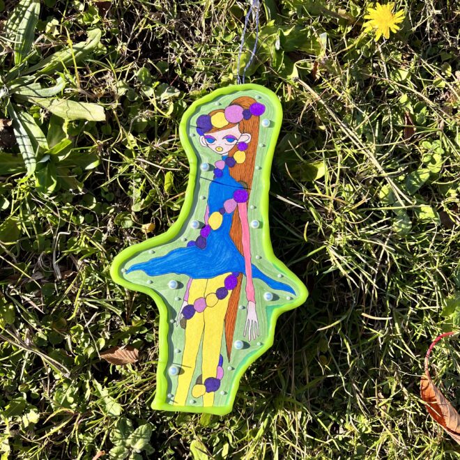 女の子イラスト原画オーナメント