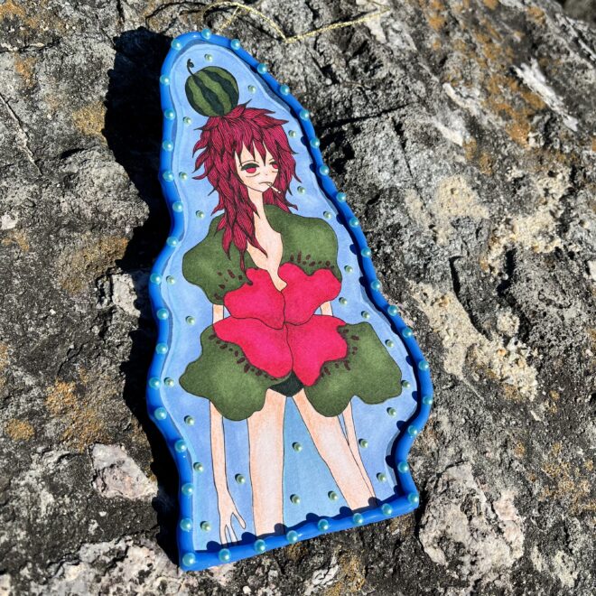 女の子のイラスト