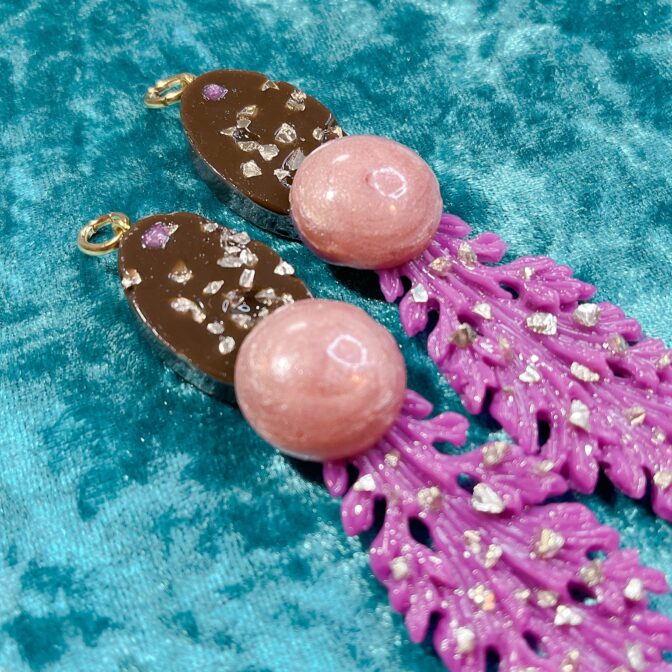 派手ファッションカラフルイヤリング・ピアス