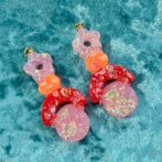 派手ファッションカラフルイヤリング・ピアス