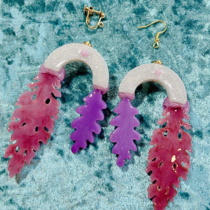 大ぶりカラフルアクセサリー