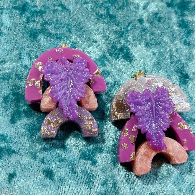 派手ファッションカラフルイヤリング・ピアス