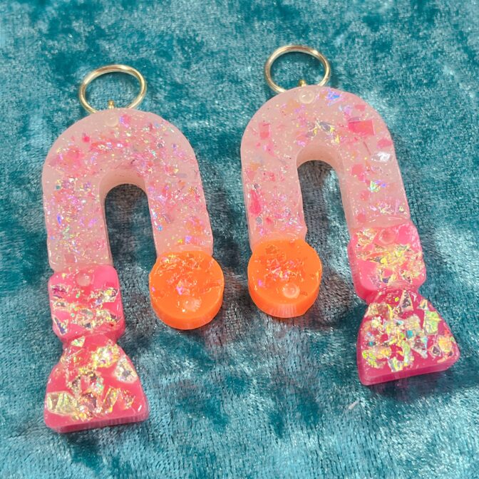 派手ファッションカラフルイヤリング・ピアス