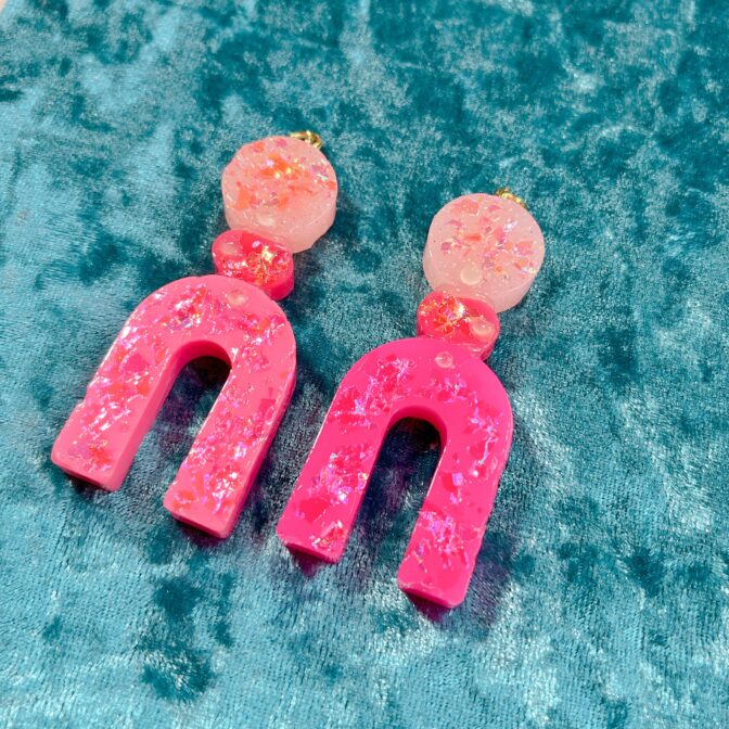 派手ファッションカラフルイヤリング・ピアス