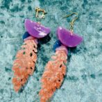 大ぶりハンドメイドアクセサリー