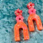 派手ファッションカラフルイヤリング・ピアス