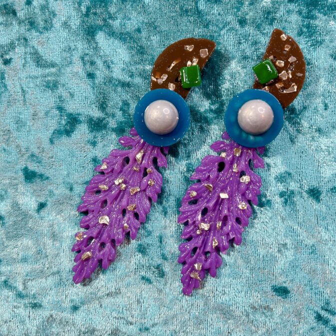 派手ファッションカラフルイヤリング・ピアス