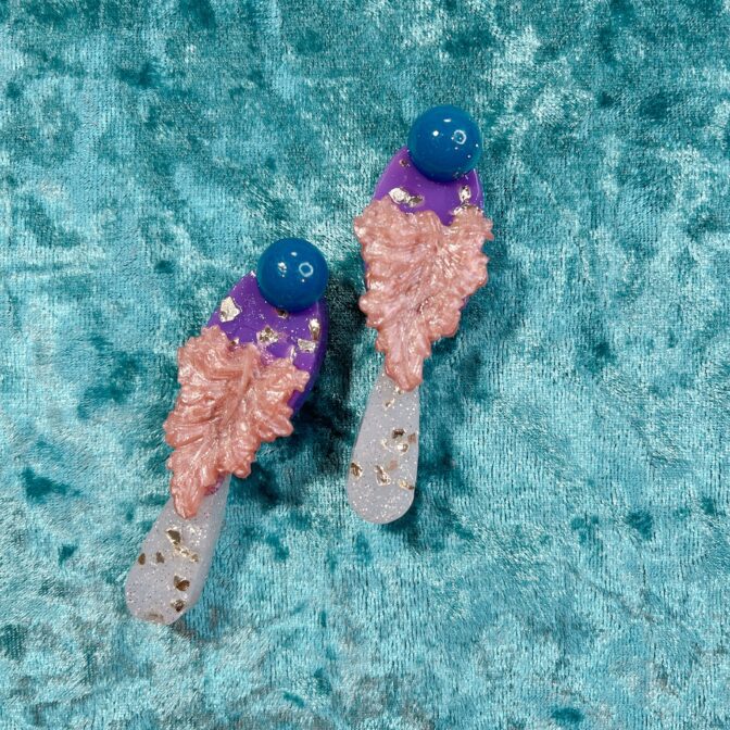 派手ファッションカラフルイヤリング・ピアス