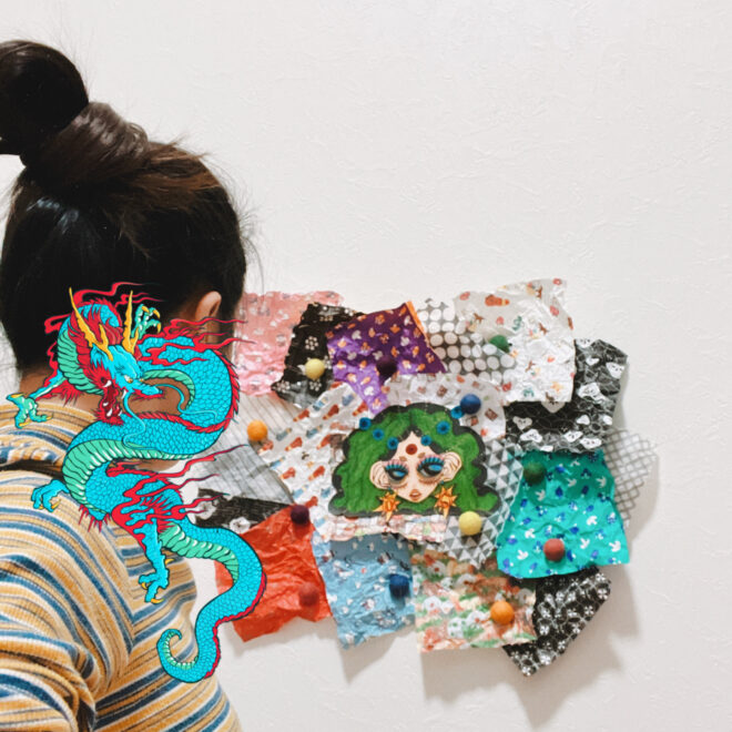 折り紙ハンドメイド写真