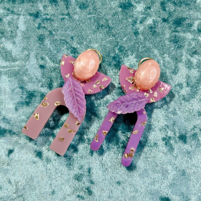 派手ファッションカラフルイヤリング・ピアス