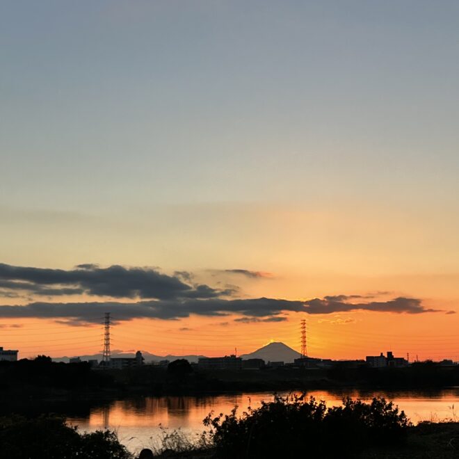 夕日の写真