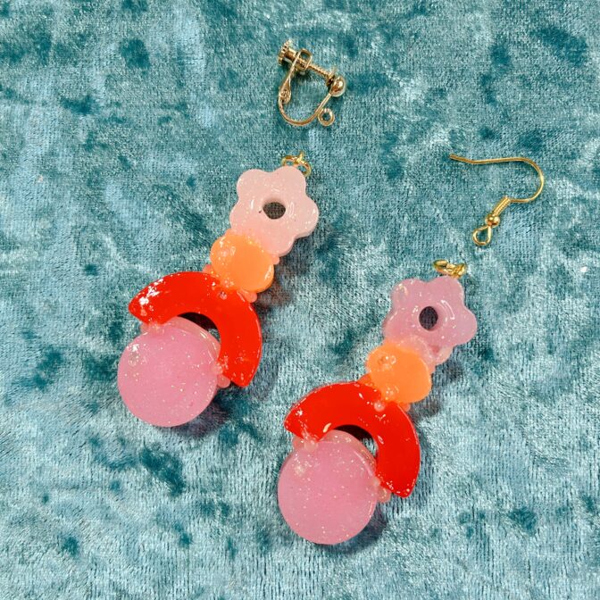 ハンドメイドカラフルアクセサリー