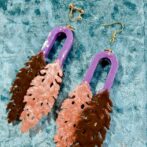 大ぶりハンドメイドアクセサリー