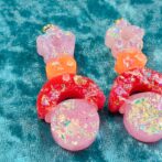 派手ファッションカラフルイヤリング・ピアス