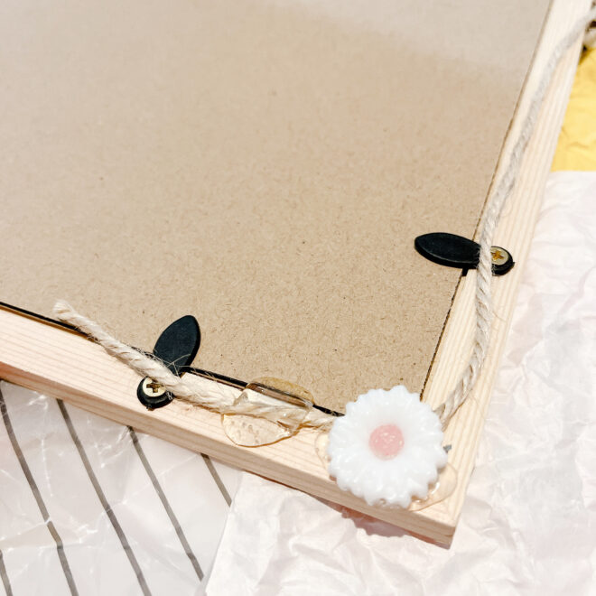 100円ショップのフォトフレームリメイク