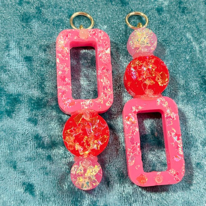 派手ファッションカラフルイヤリング・ピアス