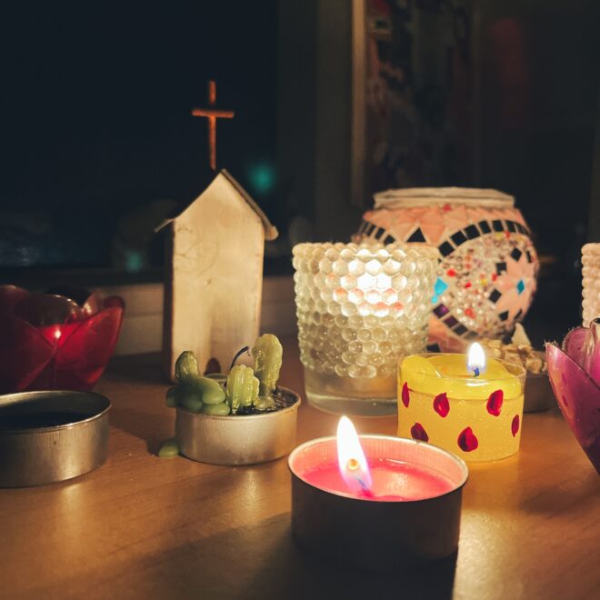 キャンドルの写真