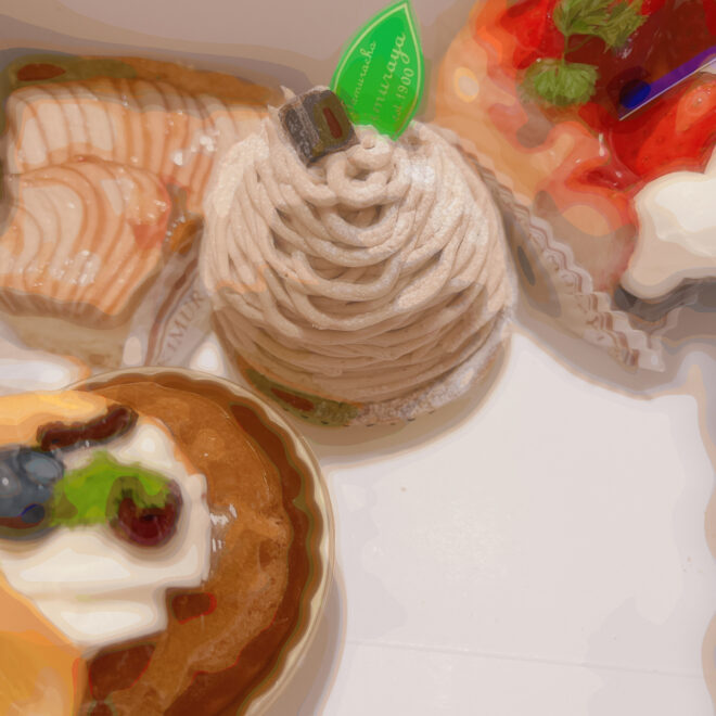 木村屋のケーキの写真
