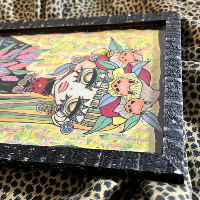 女の子のイラスト原画販売