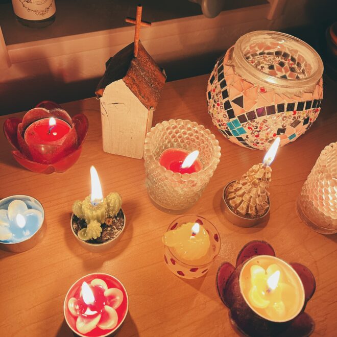 キャンドルの写真