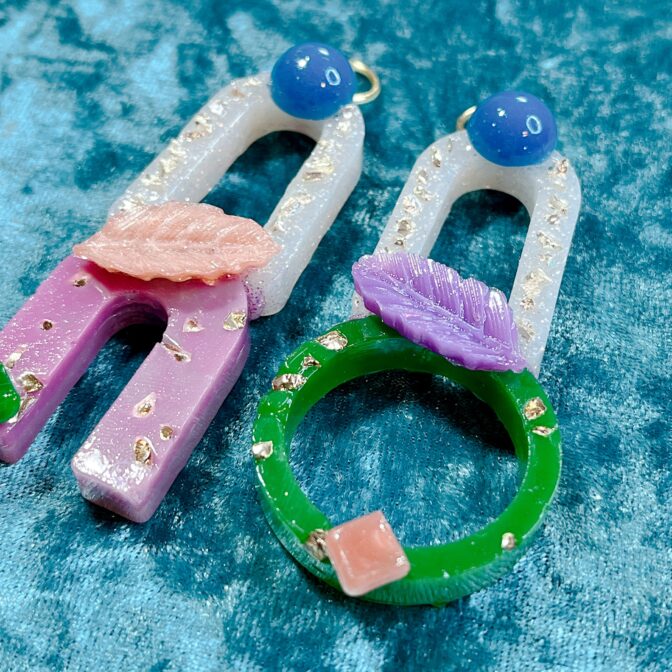 カラフルハンドメイドピアス・イヤリング