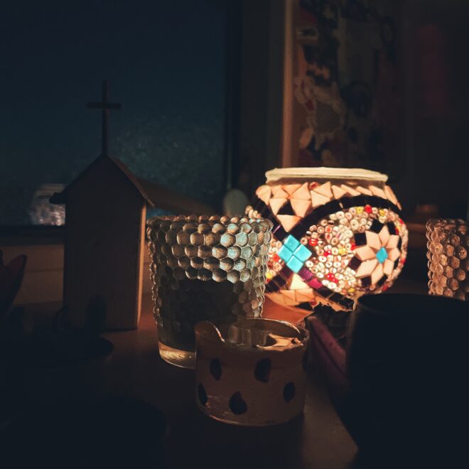 キャンドルの写真