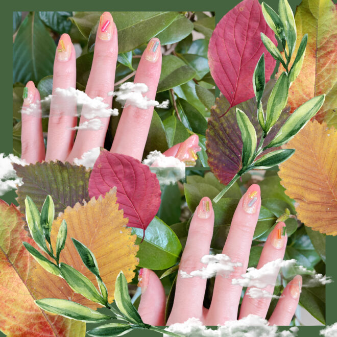 セルフジェルネイルの写真