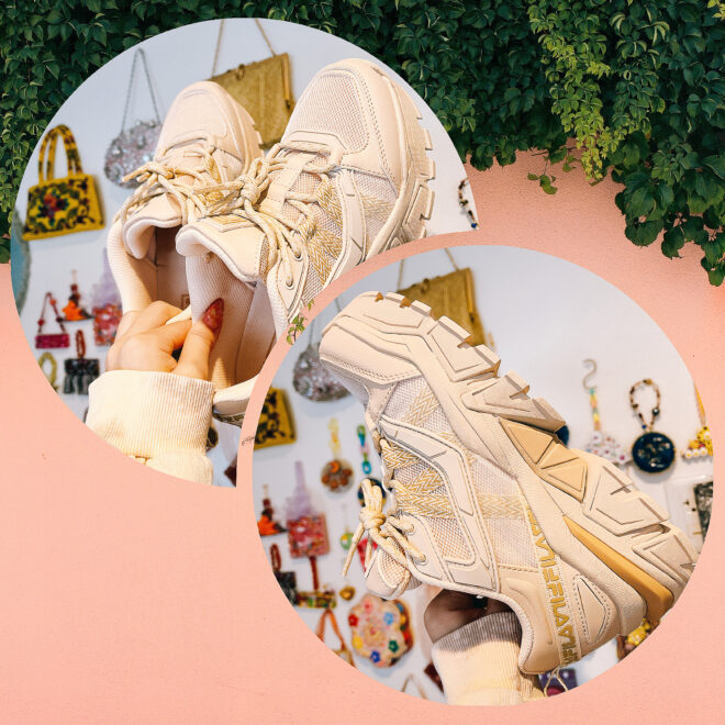 フィラのスニーカー